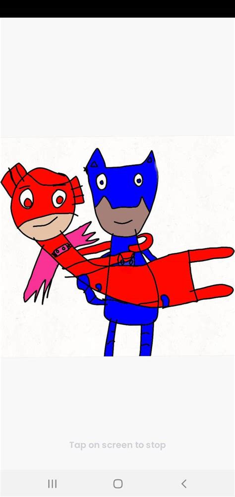 Catboy carries Owlette by kingHayden62 on DeviantArt