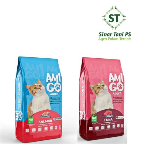 Jual Amigo 800gr Adult Freshpack Makanan Pakan Kucing Dry Cat Food