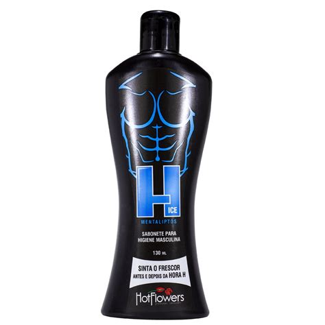 Sabonete L Quido Intimo Masculino H Ice Ml Hot Flowers Shopee Brasil