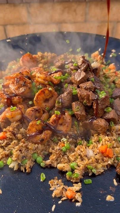 Surf And Turf Fried Rice On The Solostove Youtube