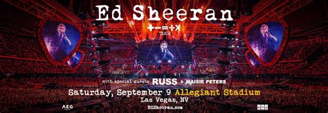 Ed Sheeran ÷x Tour Allegiant Stadium