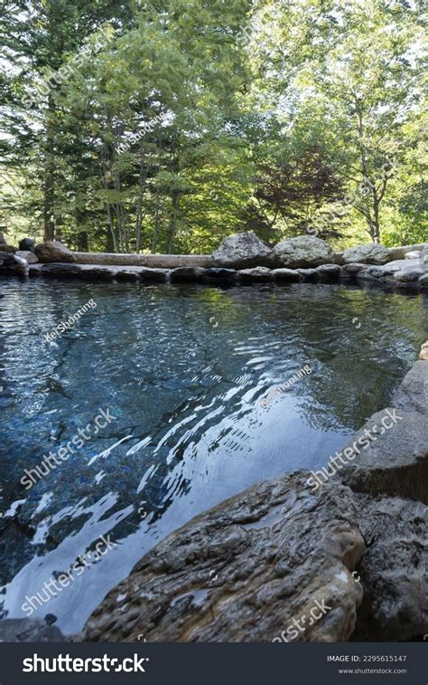 Natural Hot Spring Open Air Bath Stock Photo Shutterstock