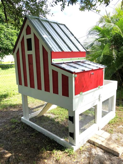 Red Chicken Coop Ana White