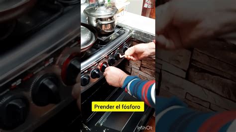 Como Prender Un Horno A Gas Youtube