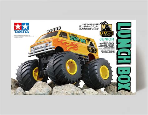 Tamiya Mini 4wd Lunch Box Jr Xlarge Edition Jun Watanabe