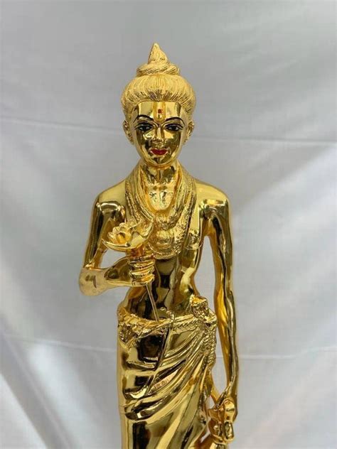 Neelkanth Varni Golden Brass Idol For Home Tamplegold Etsy Israel