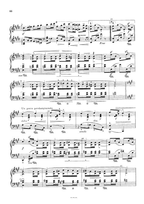 Smetana Bedrich Polka In E Major JB 1 55 For Piano Free Sheet