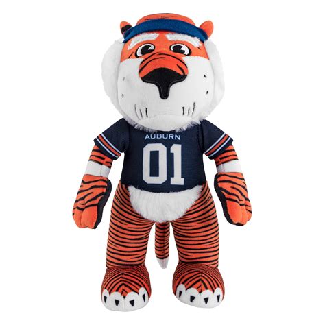 Auburn Tigers Aubie 10" Mascot Plush Figure - Bleacher Creatures