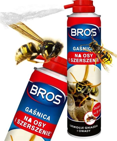 Ga Nica Silny Spray Preparat Oprysk Aerozol Na Osy I Szerszenie Bros