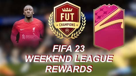 KONATE FUTTIES Freigeschaltet FIFA 23 Weekend League Rewards YouTube