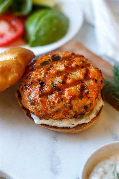 Salmon Burger (Video!) | Feasting At Home