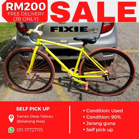 Basikal Fixie Sports Equipment Bicycles And Parts Bicycles On Carousell