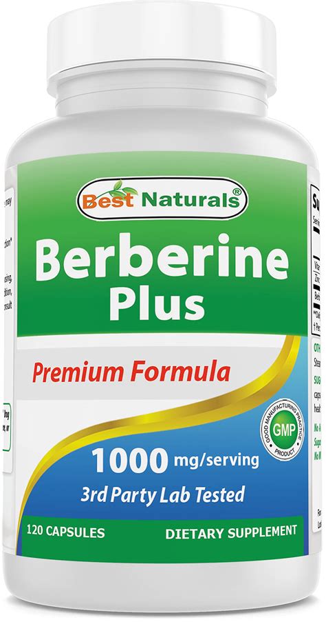 Mua Best Naturals Berberine Plus 1000mg per Serving 120 Capsules trên