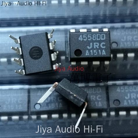 10pcs 30pcs NJM4558DD JRC 4558 4558DD DIP8 Dual Operational Amplifier