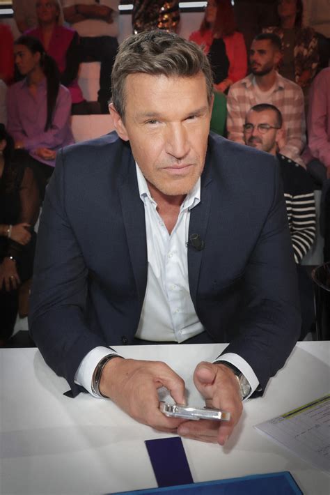 Photo Exclusif Benjamin Castaldi Sur le plateau de l émission