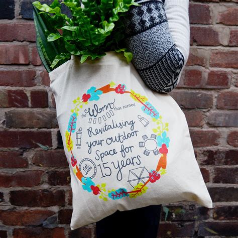 Buy Anniversary Tote Bag — The Worm That Turned Revitalising Your