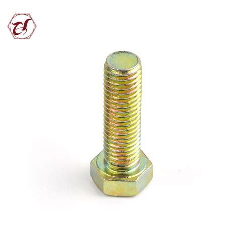 Hot DIP Galvanizing ASTM A Carbon Steel Full Thread Hex Head Bolt M China Hex Head Bolt