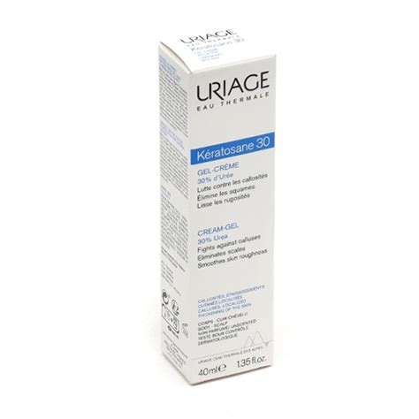 Uriage Gel crème Kératosane 30 Corne et callosités Psoriasis