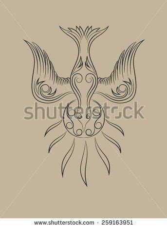 Dove Holyspirit Sketch Drawing Art Vector Design