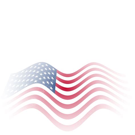 American Flag Stripes Vector PNG Images, American Flag Stars And ...