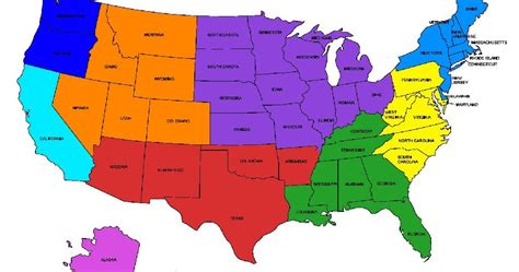 New England Usa Map