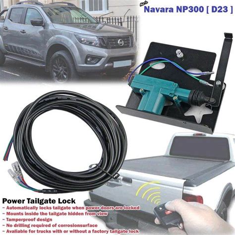 Automatic Power Tailgate Security Lock For Nissan Navara NP300 D23 2015