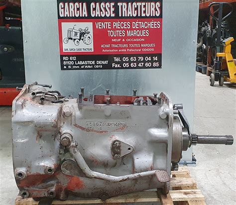 Boite A Vitesse Massey Ferguson 152 Vigneron Occasion Casse Tracteur