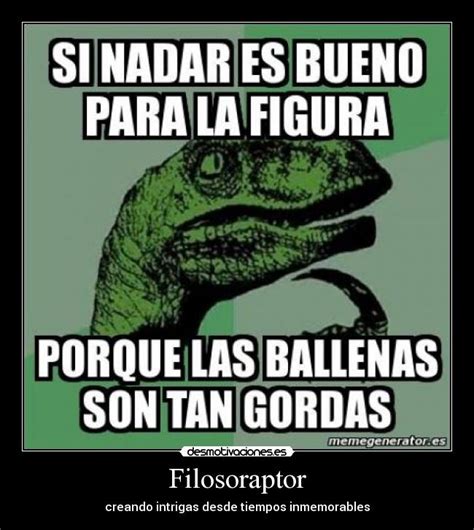 Filosoraptor Desmotivaciones