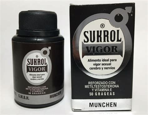 Sukrol Vigor Hombre Sexual Nervios Cerebro Grageas Mercadolibre