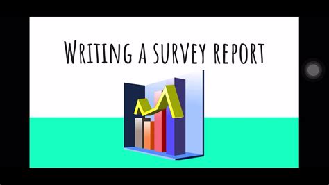 Writing A Survey Report Youtube