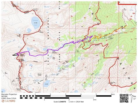 Mt Whitney Mountaineers Route Backcountry Sights