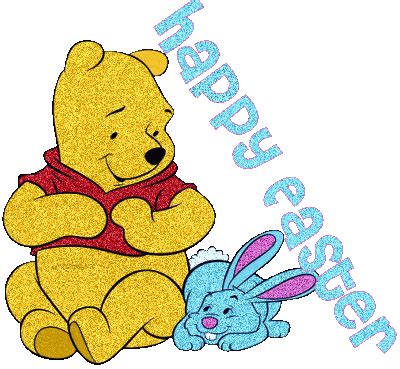 Winnie The Pooh Happy Easter