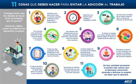 11 cosas que debes hacer para evitar la adicción al trabajo CeTraq