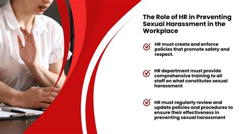 The Role Of Hr In Preventing Sexual Harassment In The Workplace