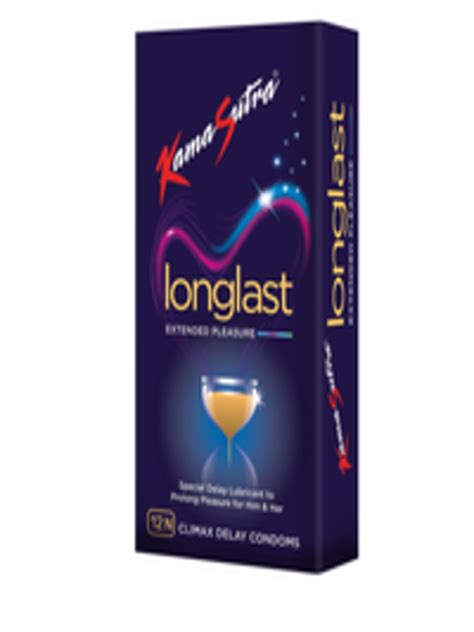 Buy Kamasutra Long Last Dotted Lubricated Climax Control Condoms