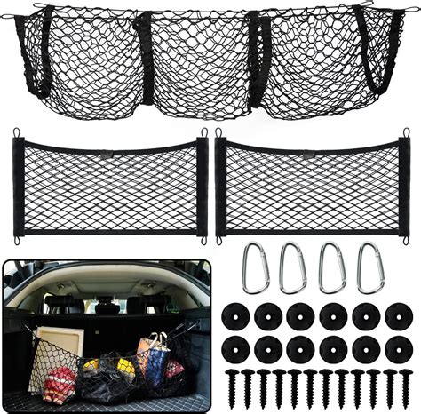 Amazon Pieces Stretchable Small Cargo Net Pocket Storage And