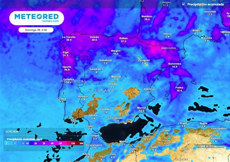 El tiempo en España esta semana llegan tormentas lluvias y heladas a