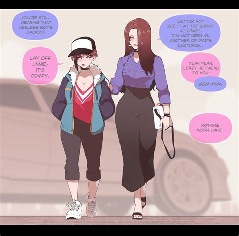 Nyantcha on Twitter: "Been a hot minute since I drew Seo-Yun’s older ...