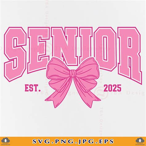 Coquette Senior Svg Senior Class Of Shirt Svg Senior