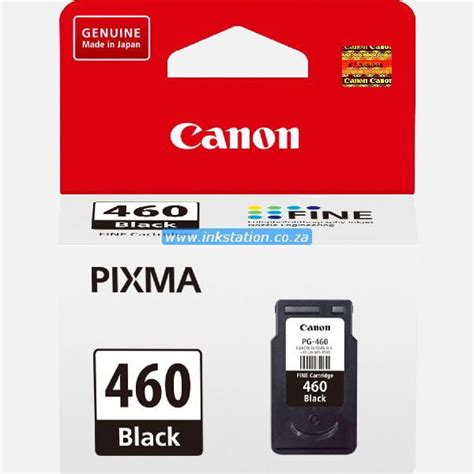 Original Canon 460 Black Ink Cartridge (PG-460) - Ink Station