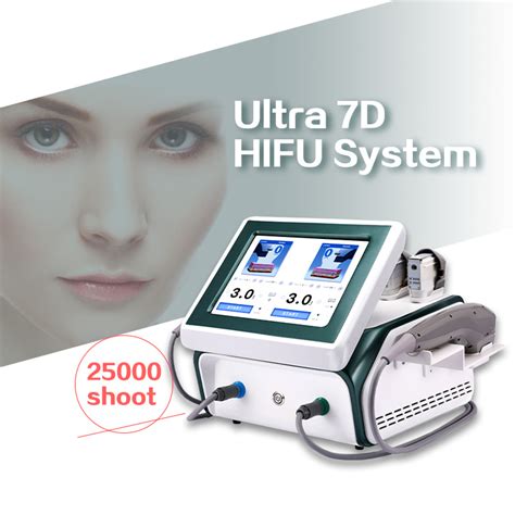 Factory Price 7D Hifu Machine With 7 Different Sizes Of Cartridges 7D