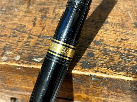 Waterman Charleston barrell fountain pen gold nib 750 black | Etsy