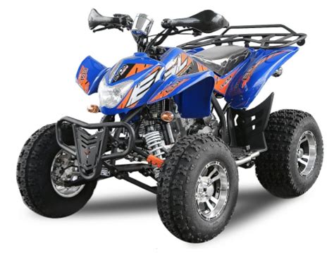 Egl Moto Quad Homologu Cc Mad Max Offroad Bleu Lestendances Fr