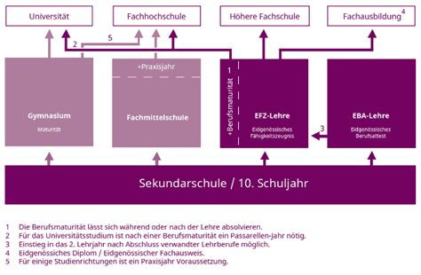 Das Schweizer Bildungssystem