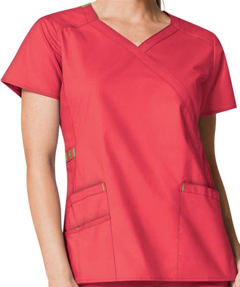 Wonderwink Wonderflex Charity Y Neck Scrub Top Fashion Scrub Top