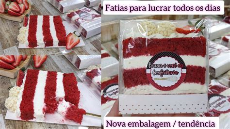 Fatias Do Sucesso Slice Cake Fatias Gourmet De Red Velvet Com