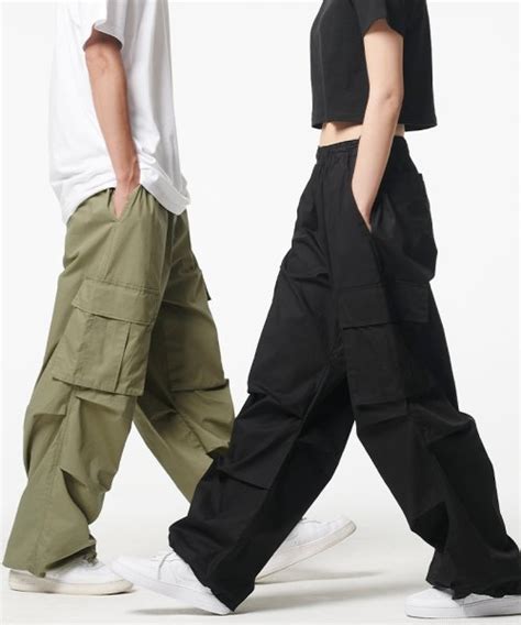 MUSINSA ARTISTWEAR ATW Parachute Wide Cargo Pants