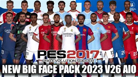 Pes 2017 New Mega Facepack V26 Aio Pes 2017 Gaming With Tr