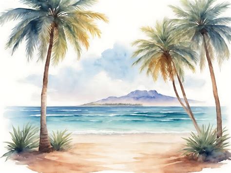 Premium Ai Image Holiday Summer Travel Vacation Illustration