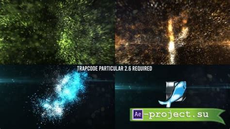 Videohive Glowing Particles Logo Reveal Project For